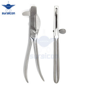 เครื่องปั๊มคอสทำจากสเตนเลสสตีลสำหรับการเลี้ยงสัตว์ปศุสัตว์22ซม. เครื่องตัดขนแกะ - Product Image 5