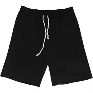 Ensemble de shorts de sport décontractés d'été pour hommes Short fin respirant avec broderie à manches courtes Vêtements tendance - Product Image 5