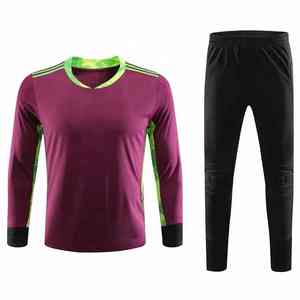 Conjuntos de Uniformes de Portero de Fútbol para Hombre, Transpirables, de Verano, Manga Larga, Estampados, para Entrenamiento de Fútbol, Venta al Por Mayor - Product Image 3