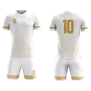 Top Quality Team Sports Wear Unisex Sublimated Soccer Uniform with custom design and logo whole sale price.