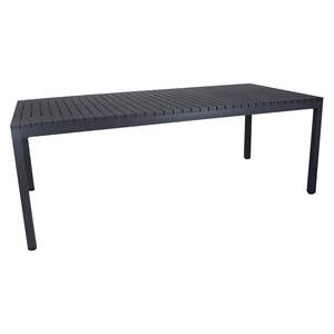 Amicasa Madrid Fixed Anthracite Aluminum Outdoor <b>Table</b> 210x100x75cm TD 516 PPTOP - Product Image 1