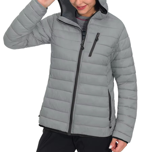 Chaqueta Larga Acolchada para Mujer, Precio de Fábrica, Servicio OEM, Transpirable y Cómoda, MOQ Bajo - Product Image 1