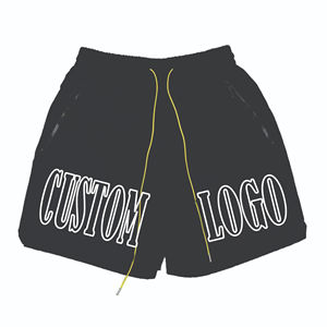 Pantalones Cortos Deportivos de Baloncesto Personalizados de la Mejor Calidad para Hombre, Sublimación OEM, con Cordón, Talla Grande para Adultos, 100% Algodón, Estilo Casual - Product Image 6