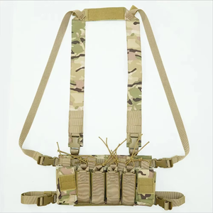Chaleco táctico resistente a Cortes, duradero, táctico, negro, ajustado, chalecos tácticos de negocios a bajo precio, Paintball Mag Chest Rig - Product Image 5