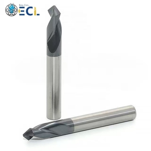 ECL Customizable 60/90/120 <strong>Chamfer</strong> Drill 4 Flute Multi-blade DP Model CNC Milling Cutter Solid Carbide ODM OEM Supported - Product Image 4