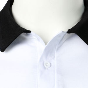 Polos transpirables para hombre para el verano Camisetas Polo de manga corta de mezcla de algodón de alta calidad con diseño personalizado hecho a medida - Product Image 4