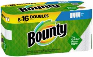 Essuie-tout jetables Bounty Select-A-Size 6 feuilles par rouleau de 90 rouleaux doubles blancs doux et absorbants à 3 plis pour un usage domestique - Product Image 5