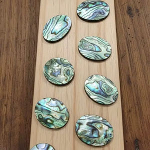 Piedra de Concha de Abulón Natural de Primera Calidad, Cabujón de Concha, Piedra Preciosa Natural Pulida para Sanación, Surtido, 20% de Descuento y Regalo - Product Image 1