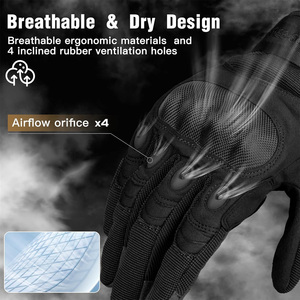 Gants tactiques professionnels avec support d'écran tactile extra Grip et ajustement personnalisé pour une utilisation en plein air et des activités d'entraînement - Product Image 2