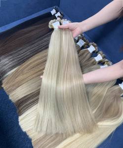 วิกผมชาวเวียดนามเรมีแบบเส้นผมแบบตรงผมจริงสีเปียโนธรรมชาติคุณภาพสูงสองชั้น - Product Image 1