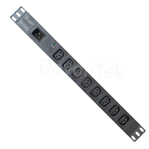 Doyontek ชั้นวางอลูมิเนียมอัลลอยด์8พอร์ต C13/C19 PDU 32A เฟส240โวลต์ปลั๊ก L6-30ตรวจสอบภายในสำหรับระบบตู้เซิร์ฟเวอร์ - Product Image 1