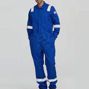 Hi Vis <b>Reflective</b> FR <b>Safety</b> <b>Clothing</b> Durable Construction <b>Safety</b> Uniform Coverall in Wholesale Price - Product Image 2