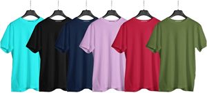 Última colección, camiseta ligera para hombre, personalizada, 100% de algodón, de punto, Digital, de secado rápido, transpirable, de manga corta, ropa informal - Product Image 5