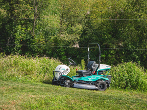 new Orec Rabbit 42" 2WD RM882 Industrial/DIY Grade Lawn Mower 5.5HP 26IN 1800W 4-stroke <b>Engine</b> 2-stroke Feature 26IN Grass Box - Product Image 3