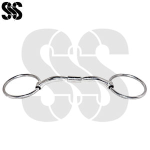 Bocados de Anillas Sueltas de Acero Inoxidable para Caballos, Acción Suave, Construcción Resistente, Duraderos para Entrenamiento, Competición y Confort en la Monta - Product Image 6