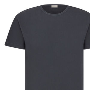 Camiseta personalizada de gama alta de alta calidad, cómoda, 100% de algodón, estilo informal holgado con diseño de patrón sólido, tela de punto - Product Image 2