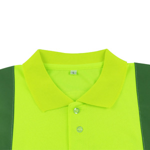 Hi Vis Reflective <b>Polo</b> Shirts with Short Sleeve High Visibility Safety T-Shirt Featuring Customizable Logo - Product Image 3