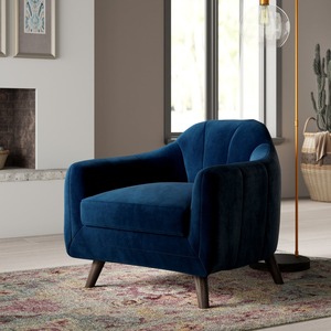 Sillón Individual Hecho a Mano GSD68007, Tapizado en Terciopelo Multicolor, Acolchado y Reclinable, para Hogar, Oficina y Ocio - Product Image 5