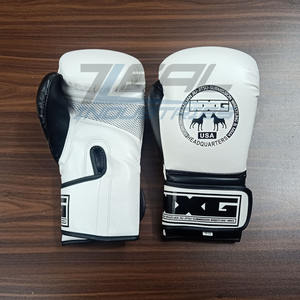 Gants de boxe en cuir pu vente en gros logos personnalisés formation professionnelle gants de boxe en cuir véritable pu naturel fabriqué au Pakistan - Product Image 1