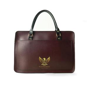 Unisex Customisable Leather Messenger <b>Laptop</b> Bag Fashion Shoulder Style Waterproof Feature Original Logo Colour Men <b>Handbags</b> - Product Image 1