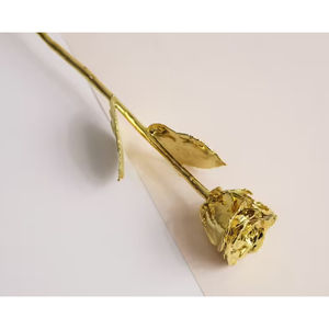 Wholesale Real Rose Dipped In 24k Gold Natural Flower <b>Unique</b> Romantic Anniversary Valentines Day <b>Gift</b> <b>For</b> <b>Her</b> In Great Price - Product Image 5