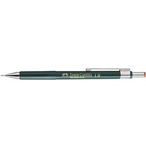 Lápiz Mecánico Faber-Castell TK-FINE 9719 1mm HB, Incluye 3 Minas Finas Verde Oscuro, Categoría de Producto - Product Image 1