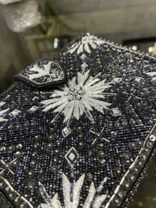 Sac à main en PVC de grande capacité pour femmes de luxe doublure en coton conception de fleurs matériau en fourrure pochette étanche sac de soirée Portable pour - Product Image 2