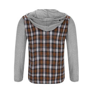Sudadera con capucha de algodón 100% para hombre superventas, ropa de calle cómoda, patrón sólido de invierno ecológico personalizable - Product Image 3