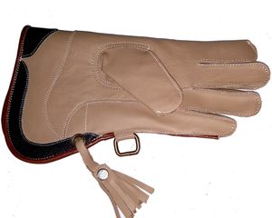 Gants de fauconnerie de haute qualité, faible MOQ, imperméables, antidérapants, durables, en cuir naturel, pour les doigts, unisexes, pour l'hiver - Product Image 6