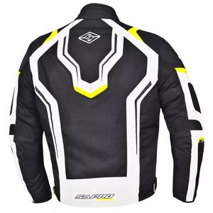 Chaqueta de moto de verano para mujer con paneles de malla transpirable armadura aprobada por CE forro impermeable desmontable - Product Image 2