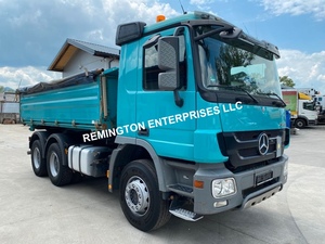 Camion benne d'occasion Mercedes-Benz Actros 3344 6x4 de 2011, poids lourd, pour le transport de charges en acier, destiné à la construction et aux mines - Product Image 5
