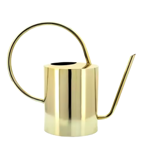 Regadera de Metal de color dorado Estilo increíble Jardín Decoración para el hogar Plantas hidratantes Suministros Venta caliente - Product Image 1