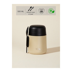 Thermos pour aliments et aliments pour bébés de 500 ml, garde les boissons chaudes pendant 8 heures, froides pendant 12 heures, glacées pendant 48 heures, produit d'alimentation pour bébés et enfants - Product Image 2