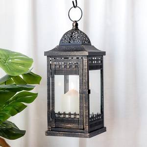 Decorative <b>Candle</b> <b>Lanterns</b> Vintage Style Hanging <b>Lantern</b> Metal Candleholder for Indoor Outdoor Events Parties and Weddings - Product Image 2