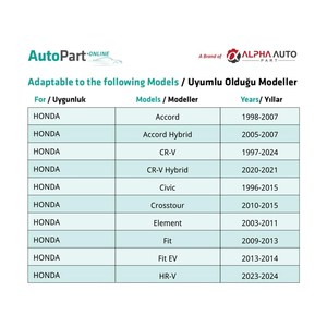 Clips de fixation pour capot de voiture Honda Accord CR-V Civic Acura ILX Integra NSX RL - 10 pièces - Product Image 6
