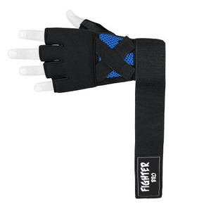 Guantes de Boxeo Muay Thai con Protección de Neopreno para los Nudillos, Vendas para las Manos para Entrenamiento de Sparring - Product Image 4