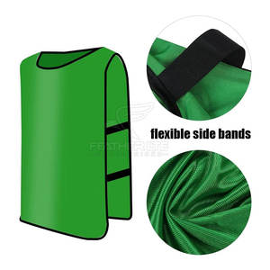 เสื้อกั๊กฝึกฟุตบอล2025ใหม่สีทึบขนาดกำหนดเองได้เสื้อกั๊กฝึกฟุตบอลน้ำหนักเบา - Product Image 6