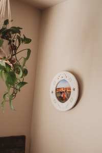 Boho Handmade Cotton Macrame Wall Hanging Farmhouse Decor Photo <b>Frame</b> <b>Tapestry</b> Display - Product Image 4