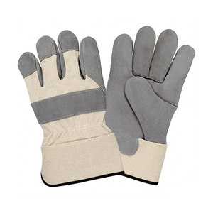 Guantes de trabajo de seguridad resistentes canadienses Rigger de calidad única Guantes DE TRABAJO canadienses resistentes de cuero - Product Image 2