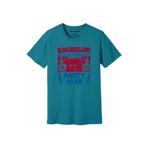 Camiseta de algodón 100% con temas de fiesta personalizables estampado Casual estilo 3D 12 opciones de color pesado GSM 160-180 100% tela de algodón - Product Image 2