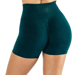 Online Supplier <b>Women's</b> Sportswear Fitness Gym Yoga <b>Shorts</b> Seamless Scrunch Butt <b>Biker</b> <b>Shorts</b> In Reasonable Price - Product Image 5