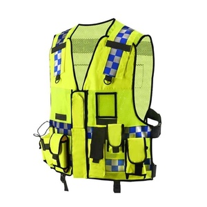 เสื้อกั๊กนิรภัยที่ทนทานพร้อมตาข่ายเรืองแสงและแถบสะท้อนแสงสำหรับไซต์งานกลางแจ้ง - Product Image 2