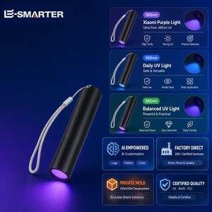<span class=keywords><strong>ไฟฉาย</strong></span>ยูวี 365 นาโนเมตร อลูมิเนียมอัลลอยด์ ชาร์จผ่าน USB สำหรับตรวจจับธนบัตรปลอม ตรวจสอบคราบสัตว์เลี้ยงในกรณีฉุกเฉิน - Product Image 5