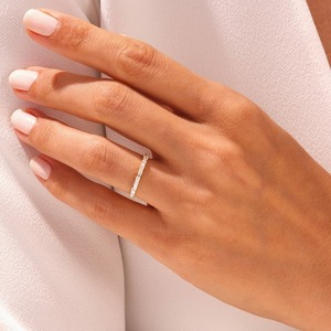 แหวนพลอยบุษราคัมสีขาวสำหรับผู้หญิงเครื่องประดับเงินสไตล์ Boho 925สเตอร์ลิงเงินแฮนด์เมดของขวัญสำหรับเธอ - Product Image 6