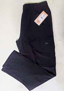 กางเกงวอร์มผ้าแคนวาสแปนเด็กซ์สำหรับผู้ชาย, กางเกงกีฬาลำลองกันรอยยับเอวกลางน้ำหนักเบา - Product Image 5