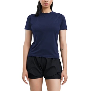 เสื้อยืดผู้หญิงคุณภาพพรีเมียมสำหรับฤดูร้อน ผ้าฝ้าย 100% สไตล์สตรีทแวร์ ทรงหลวม แขนสั้น คอกลม ผ้าไม่ยับ เนื้อผ้านุ่ม ระบายอากาศได้ดี - Product Image 1