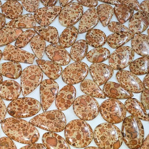 ขายดีที่สุดใหม่ป๊อปปี้แจสเปอร์พลอยกึ่งมีค่าป๊อปปี้แจสเปอร์อัญมณีหลวมสำหรับเครื่องประดับ - Product Image 1