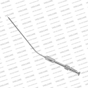 Vente en gros Frazier 9fg Tube d'aspiration en acier inoxydable Longueur totale de 175mm Source d'alimentation manuelle Connexion Instrument médical Vaslcare - Product Image 6