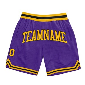 Shorts de basket-ball personnalisables pour hommes et enfants, taille haute, coupe ample, streetwear avec nom d'équipe, numéro, logo pour les sports de plage - Product Image 2