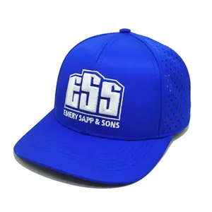 Casquette de baseball à la mode avec logo brodé personnalisé Casquette d'extérieur découpée au laser Casquette streetstyle OEM du Vietnam Casquette de sport Gorras de haute qualité - Product Image 1